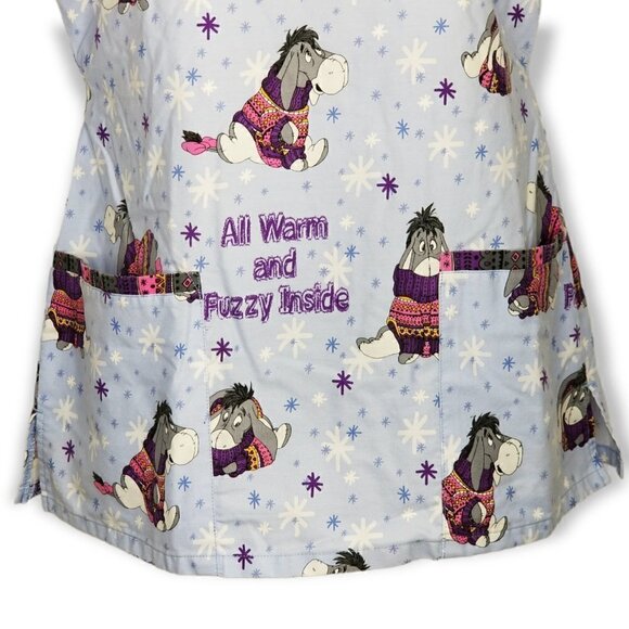 Eeyore Women's Scrub Top Size Small - Picture 3 of 9